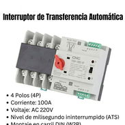 Interruptor de Transferencia Automática 100 A 4 polos - Img 57152658