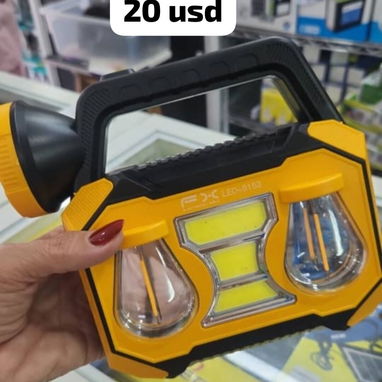 Lampara led recargables con panel solar - Img 121464091