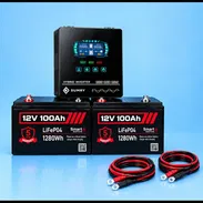 Kit Inverso de 4kw 2 baterías de 12v, 100 ah, Life Po4 Cable de paralelo entre baterías - Img 58309546