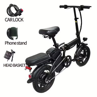 Bicicleta eléctrica plegable ligera de 14 pulgadas - 10/10