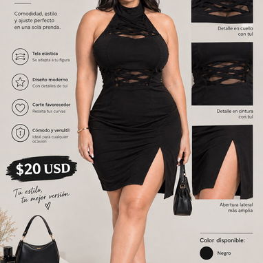 Vestidos Shein XL - 2/6