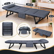 Cama tipo catre plegable acolchada (d) - Img 57786577