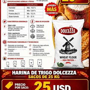 🌾 ¡HARINA DE TRIGO DOLCEZZA – ALTO CONTENIDO DE PROTEÍNA! 🌾 ¿Buscas una harina de excelente - Img 57434673