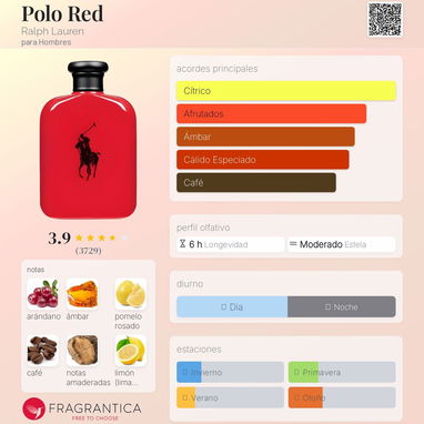 RALPH LAUREN POLO RED MEN 4.2OZ EDT--- - Img 121541195
