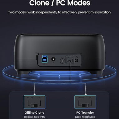 DOCKING EXTERNOS DE 2 BAHÍAS ORICO y SABRENT(65 USD)|HDD 2.5”-3.5”(HASTA 44TB)|USB 3.0 + ALIMENTACIÓN 12V|EN CAJA-NUEVOS - Img 111416205