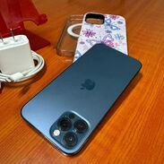 iPhone 12 Pro Max. (128GB) Libre. 82%. Cable y cargador 5w. Azul Sin caja....53226526...Miguel - Img 44166697