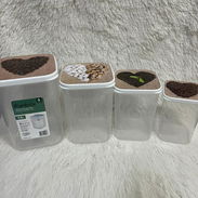 Envases organizadores set de 4 DISPONIBLES EN MI CASA LINDA Y BONITA - Img 55356722
