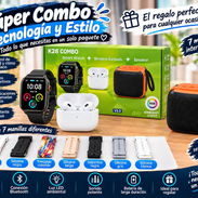 Super Combo Smartwatch+ Bocina recargable + Audífonos inalámbricos - Img 58195156