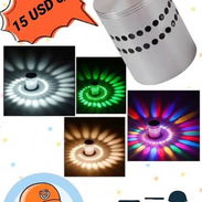 Apliques Espirales Led de luces en Colores ,Blanca ,Verde ,Amarilla y Multicolor en 15USD - Img 57238675