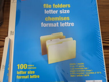 Paquete de File amarillos ORIGINALES, tamaño carta - Img main-image-45375655