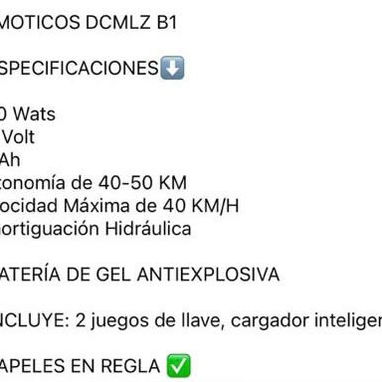 Bicimoticos DCMLZ B1 - 2/2