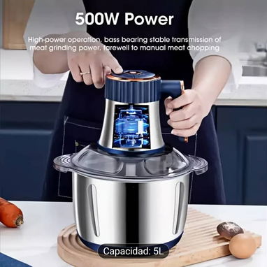 🍽️✨ Procesador de Alimentos 5 Litros Potencia y capacidad en un solo equipo para facilitar tu cocina diaria 💪 - Img 121557419