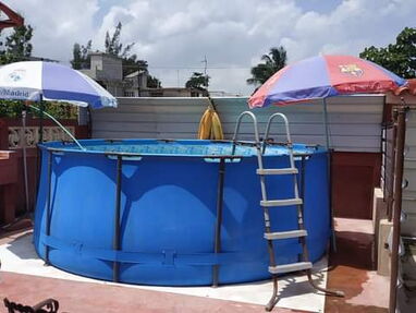 ⭐ Renta casa con piscina a 50 m del mar de 2 habitaciones, terraza, cocina en Guanabo - Img 64887002