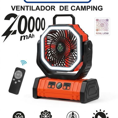 Ventilador portátil – 20 000 mAh - 3/3