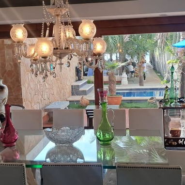Renta de lujo en Santa Fe con piscina para eventos y pasadías. Alquiler de casa con piscina en Santa Fe por noche. (E) - 6/9