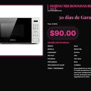 Royal horno 20L para calentar sopas y cremas rápidamente, Microondas Royal 20L 120V 60Hz con 11 niveles de intensidad . - Img 57451606