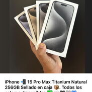 Iphone 15 Pro Max Titanium Natural de 256gb Sellado en caja con varios colores disponibles ⭐⭐⭐⭐⭐ - Img 45190741