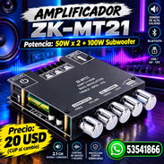 AMPLIFICADOR 50X2 + 100W SUBWOOFER - Img 57870418