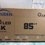 Smart TV 85 pulgadasRUDEN QLED 4k UHD precio $1100 USD Transporte Incluido - Img 55443803