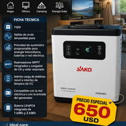 *Inversor SAKO 1000w con 2000Wh* - Img 55653570