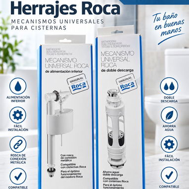 Bañadera Roca, Tornillos Roca, Toallero Roca, Tapa Roca Debba - 3/5