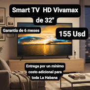 SMART TV HD VIVAMAX de 32", Garantía de 6 meses, Entrega por un minimo costo adicional para toda La Habana - Img 56998736