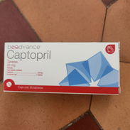 Captopril 25 mg 30 tabletas - Img 58315366