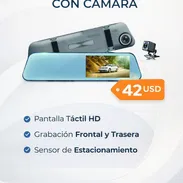 RETROVISOR CON CAMARA DELANTERA Y TRASERA - Img 56709807