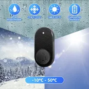 Timbre para puertas o avisos no lleva cables es inalambrico trae su pila de respuesto - Img 49603582