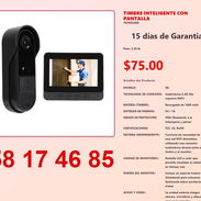 TIMBRE INTELIGENTE CON PANTALLA - Img 54839355