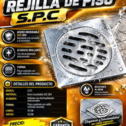 REJILLA DE PISO S.P.C, ENTREGA DE FACTURA PARA SU GARANTÍA. VARIEDAD DE ARTÍCULOS DE FERRETERÍA TODO NUEVO EN SU EMPAQUE - Img 57391464