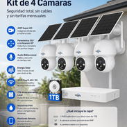 🔒 Sistema de Cámaras de Seguridad Hiseeu Solar 4MP – Kit de 4 Cámaras 🌐 - Img 56191116