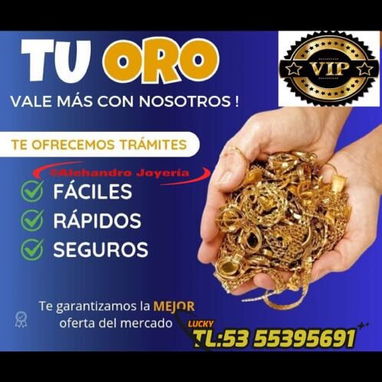Compra de oro en cualquier condici贸n por concepto de gramaje - Img 117415413