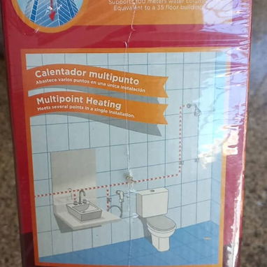 Calentador de agua electrico instantáneo 220volt - 5/6