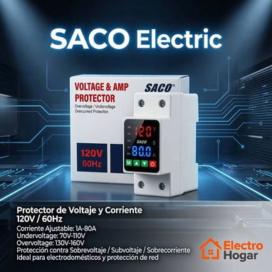PROTECTOR DE VOLTAJE 110V/220V 80A - 2/2