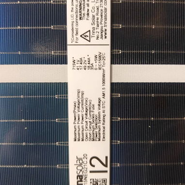 PANEL SOLAR 715watts - 2/2