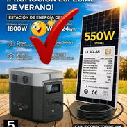 Ecoflow delta 3 Classic con panel de 550 w Watsap 56491027... #COMBO: Ecoflow Delta 3 Clásica + Panel Solar de 550w ( - Img 56314213