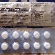 Enalapril de 20mg:400cup blíster de 10tab - Img 57679004