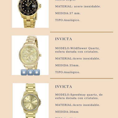Venta de relojes invicta originales y nuevos en caja - Img 122490668