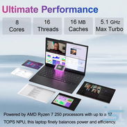 Lenovo ThinkPad E14 Gen 7 Ryzen 7 250 RAM:16GB DDR5 512GB SSD AMD Radeon 780M garantia y envio incluido - Img 55772404