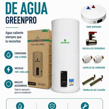 💧🔥 ¡SOLUCIONES PARA TU HOGAR EN UN SOLO LUGAR! 🔥💧 🚿 CALENTADORES DE AGUA Disfruta de agua caliente de forma práctic - 2/3
