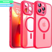 Mensajería Disponible Funda Magnética iPhone 13 Pro – Rojo – MagSafe - Img 57480303