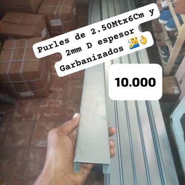 Purles galvanizados - 2/4