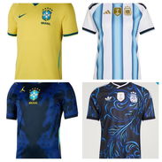 Pullover o Camisetas de Fútbol( Arg-Bra-Ale-Por-Esp-Ita-Fra-Ing-Hol-Pai) - Img 55699973