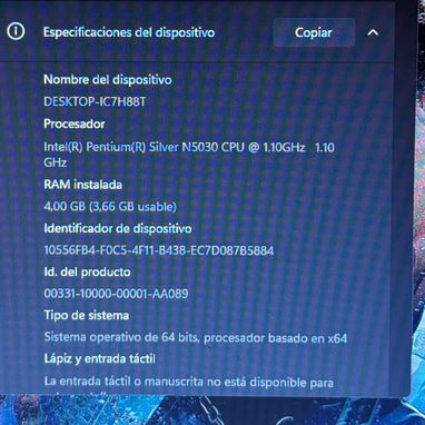 Laptop Hp Roja Equipo confiable con rendimiento ideal para algunos juegos y trabajos de programación informática. - 5/5