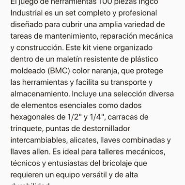 Juego herramientas 100 piezas - Img 122587981
