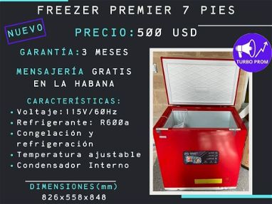 Freezer de varias medidas y marcas - Img 66417357