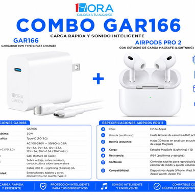 AirPods Pro 2 + Cargadores GAR163 o GAR166 - Img 124073068