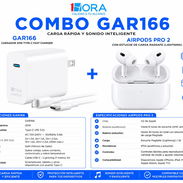 AirPods Pro + Cargador GAR166 PD30W - Img 55887071