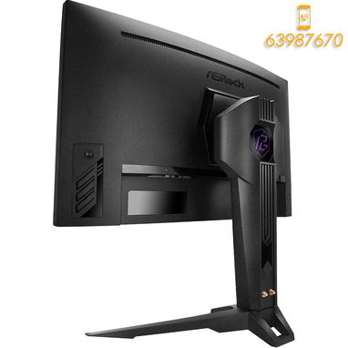 Monitor curvo de 27"ASROCK PG27QRT2A, QHD 2K (2560x1440p), 180Hz, serie PHANTOM Gaming, NUEVO en caja - Img 118279908